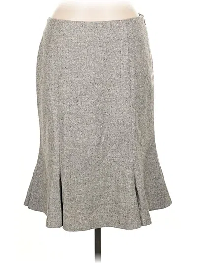 Pre-owned Gunex Formal Skirt In Gray