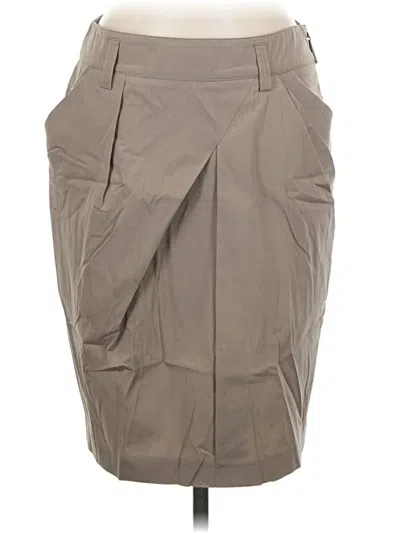 Pre-owned Gunex Formal Skirt In Gray