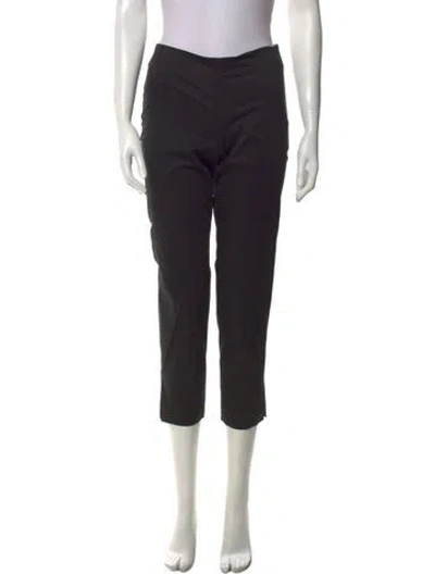 Pre-owned Gunex Straight Leg Pants In Black