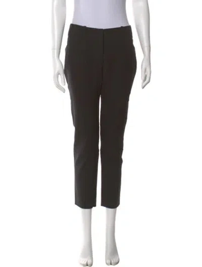 Pre-owned Gunex Virgin Wool Straight Leg Pants In Brown