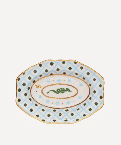 Gunia Project Curvy Plate With Dragon Motif