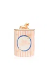Gunia Project Horseman Sugar Bowl In Pink In Multi