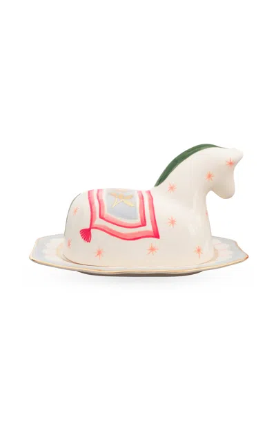 Gunia Project Konyk Butter Dish In Multi