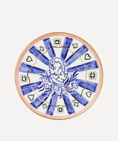 Gunia Project Rabbit Plate With Girl Motif