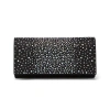 Gunne Sax By Jessica Mcclintock Chloe Scattered Stones Clutch Evening Bag In Black