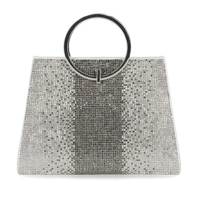 Gunne Sax By Jessica Mcclintock Renatta Beaded Evening Bag In Silver
