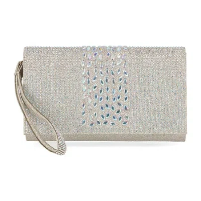 Gunne Sax By Jessica Mcclintock Waverly Rhinestone Clutch In Yellow