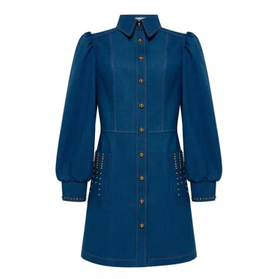 Guranda Denim Dress In Blue