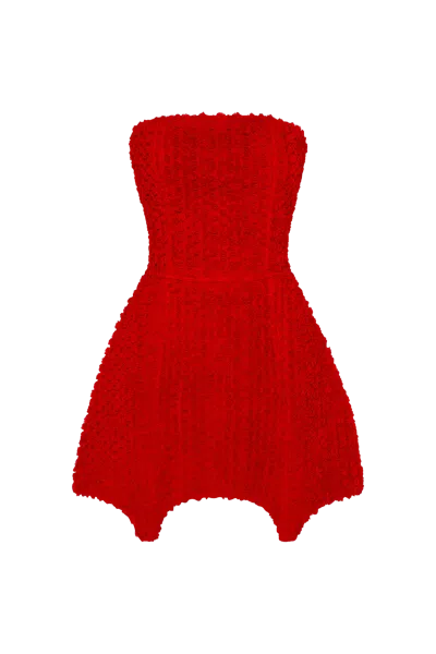 Guranda Red Mini Dress