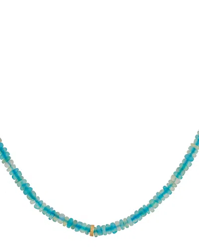 Gurhan 18k, 22k & 24k Yellow Gold Rain Ethiopian Collar Necklace, 16 In Blue