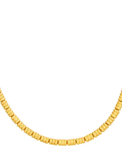 Gurhan 18k & 24k Yellow Gold Vertigo Tube Link Collar Necklace, 16
