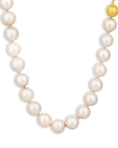 Gurhan 22k & 24k Yellow Gold Oyster Freshwater Pearl Collar Necklace, 21.25 In Neutral