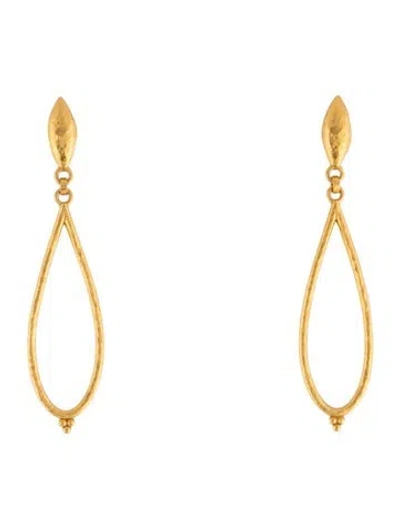Pre-owned Gurhan 22k Captiva Drop Earrings In Multi