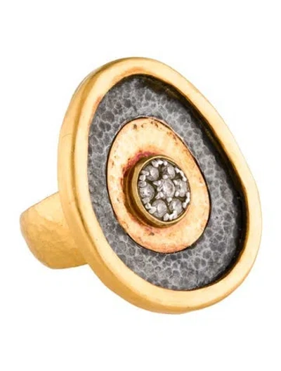 Pre-owned Gurhan 22k Diamond Cocktail Ring In Multi