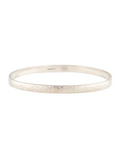 Pre-owned Gurhan Hammered Bangle, 8.25" In Multi