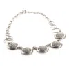 Gurhan Platinum And Diamond Pave Necklace In White