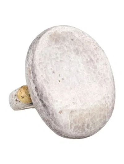 Pre-owned Gurhan Twon-tone Cocktail Ring In Multi