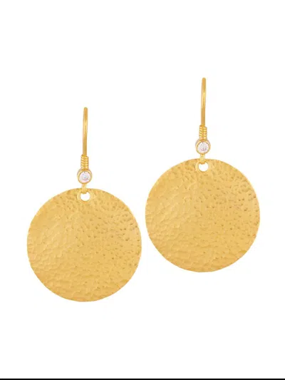 Gurhan Women's Lush 22k Yellow Gold, 18k Yellow Gold & 0.19 Tcw Diamond Disc Drop Earrings