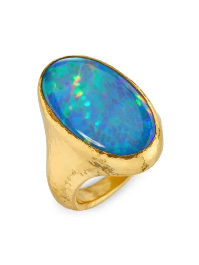 Gurhan Women's Rune 24k Gold Ring In Yellow Gold