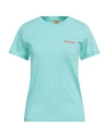 Guru Woman T-shirt Light Green Size L Cotton