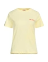 Guru Woman T-shirt Yellow Size L Cotton In Yellow