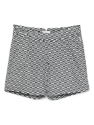 Gusari London Printed Swim Shorts