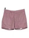 Gusari The Deia Swim Shorts In Red