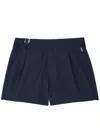Gusari The London Shell Swim Shorts In Navy