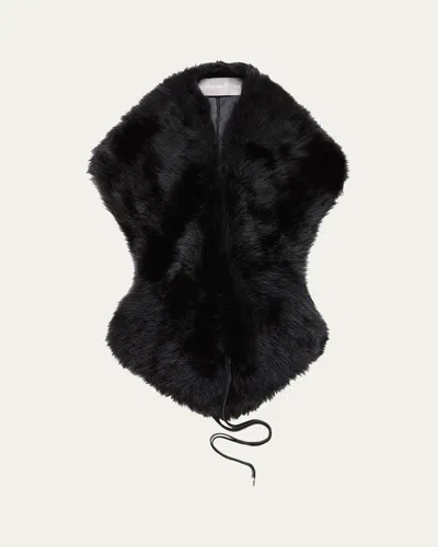 Gushlow And Cole  Toscana Shawl Scarf In Black