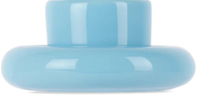 Gustaf Westman Objects Blue Chunky Mini Cup & Saucer In Light Blue