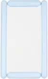 Gustaf Westman Objects Blue Chunky Mini Mirror In Light Blue