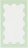 Gustaf Westman Objects Green Curvy Mini Mirror In Green