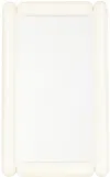 Gustaf Westman Objects Off-white Chunky Mini Mirror In Cream