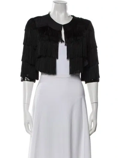 Pre-owned Gustavo Cadile Bolero In Black