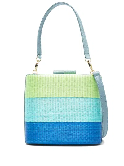 Gustoko Cascais Clutch Bag In Blue