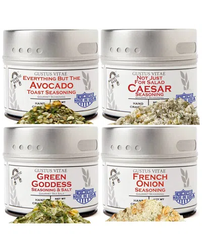 Gustus Vitae Do Not Use  4pc Super Salad Seasonings Collection