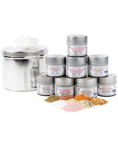 Gustus Vitae 8pc Gourmet Pantry Essentials Gift Set In A Gift Tin