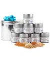 Gustus Vitae Do Not Use  Bbq Bucket & Pit Master Gift Set, 8 Gourmet Seasonings In A Gift Tin