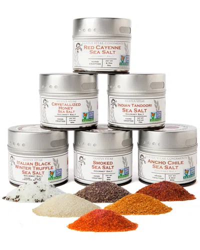 Gustus Vitae Gourmet Finishing Salts Collection