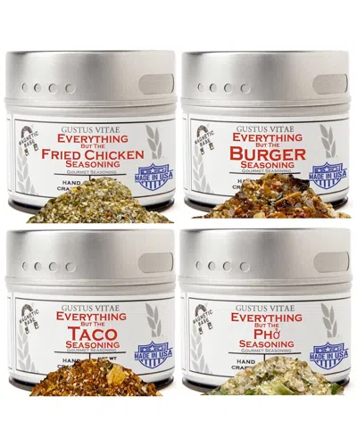 Gustus Vitae Do Not Use  Set Of 4 Everything But The Food Truck Spices