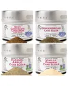 Gustus Vitae Set Of 4 Holiday Baking Sugars