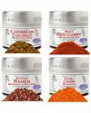 Gustus Vitae Do Not Use  Set Of 4 World Flavor Favorite Seasonings
