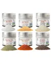 Gustus Vitae Do Not Use  Set Of 6 Salty & Sweet Finishing Sea Salts For Fruits & Desserts