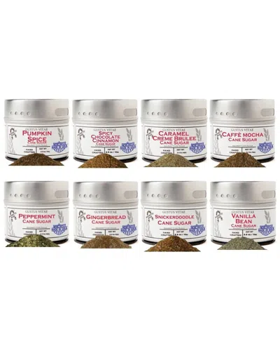 Gustus Vitae Do Not Use  Set Of 8 Coffee House Classic Sugars