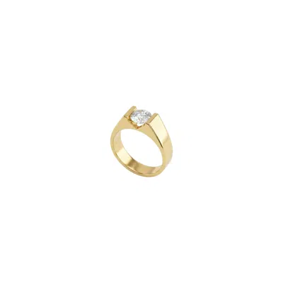 Gutta Design Women's Valley Ring Gold Plated