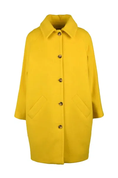 Guttha Mid-length Yellow  Coat