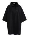Guttha Woman Coat Black Size 6 Virgin Wool In Black