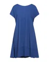 Guttha Woman Short Dress Light Purple Size 6 Polyester In Blue