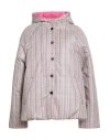 Guttha Woman Puffer Beige Size 12 Polyester In Multi