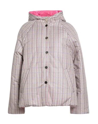 Guttha Woman Puffer Beige Size 12 Polyester In Sand
